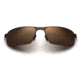 Maui Jim Castaway Sunglasses - Matte Chocolate Frame,Polarized HCL Bronze Lens H187-01M