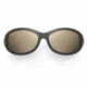 Maui Jim Alana Sunglasses - Gloss Black w/ Gold Frame, HCL Bronze Lenses - H215-16