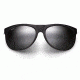 Maui Jim Rising Sun Sunglasses, Matte Black Frame, Neutral Grey Lens, Polarized, 731-2M
