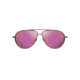 Maui Jim Shallows Polarized Aviator Sunglasses, Matte Brushed Burgundy Frame, Maui Sunrise Lens, Matte Brushed Burgundy P543-07M