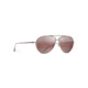 Maui Jim Shallows Polarized Aviator Sunglasses, Satin Brown Red Frame, Maui Rose Lens, Satin Brown Red R543-19A