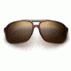 Maui Jim Silversword Sunglasses, HCL Bronze, Brown with Iridescent Aqua H701-56