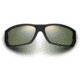 Maui Jim Wassup Sunglasses - Matte Black Rubber Frame,Polarized Maui HT Lens HT123-02MR