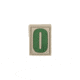 Maxpedition Number 0 Morale Patch, Arid, 0.84in x 1.18in NUM0A