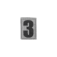 Maxpedition Number 3 Morale Patch, SWAT, 0.84in x 1.18in NUM3S