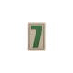 Maxpedition Number 7 Morale Patch, Arid, 0.7in x 1.18in NUM7A