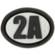 Maxpedition 2A MicroMorale Patch,Glow MT2AZ