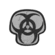 Biohazard Skull Patch