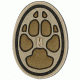 Maxpedition Dog Track 1in Morale Patch,Arid DOG1A