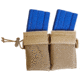 Maxpedition Double M4/M16 Shingle Pouch (Short) - Khaki 9825K