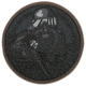 Maxpedition Frogman Morale Patch,2.2x2.2in,Stealth FROGX