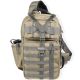 Maxpedition Kodiak Gearslinger Backpack w/ PALS, Shoulder Strap - Khaki Foliage 0432KF