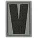 Maxpedition Letter Patch V, SWAT LETVS