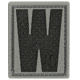 Maxpedition Letter Patch W, SWAT LETWS