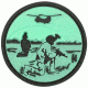 Maxpedition Night Vision Morale Patch,Glow NGHTZ