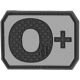 Maxpedition O+ POS Blood Type Patch, SWAT BTOPS