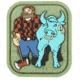 Maxpedition Paul Bunyan Morale Patch,1.7x2.0in,Full Color PAULC