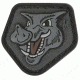 Maxpedition Pig Morale Patch,1.3x1.23in,SWAT PIGGS