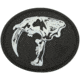 Maxpedition Sabertooth Skull Morale Patch,Glow SBTHZ
