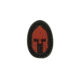 Maxpedition Spartan Hi Relief Micro Morale Patch, Red, 0.625in x 0.875in, SHIMR