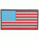 Maxpedition USA 2 in. x 1 in. Small Flag Patch, LE Thin Blue Line USA1L