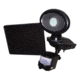 MAXSA Solar-Security Video Camera And Floodlight, Black 44643CAMBK