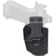 Maxtor Tactical High Sweat Shield Kydex IWB Holster, Glock 19/19X/23/32/45, Right, Black, SW-BK-G19