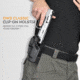 Maxtor Tactical Sig Sauer P365 X-MACRO w/ TLR-7 Sub OWB Classic Clip-on Holster, Black, OWBCP-MACROTLR7SUB-BKRH