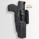 Maxtor Tactical Sig Sauer P365 X-MACRO w/ TLR-7 Sub OWB Classic Clip-on Holster, Carbon Fiber, OWBCP-MACROTLR7SUB-CFRH
