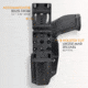 Maxtor Tactical Sig Sauer P365 X-MACRO w/ TLR-7 Sub OWB Classic Clip-on Holster, Carbon Fiber, OWBCP-MACROTLR7SUB-CFRH