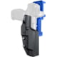 Maxtor Tactical Alloy Competition Kydex OWB Holster w/ Align Tactical Thumb Rest, H&amp;K VP9L, Right, Black/Blue, ACHBLU-VP9LREST-BK