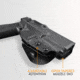 Maxtor Tactical Bul Armory OWB Paddle Holster, SAS II Ultralight 3.25, Right, Black, PADDLE-SASUL325-BKRH