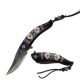 MC Masters Collection Folding Blade, 5in, Stainless Steel Blade, Black Nylon Fiber Handle, MC-A023BK