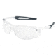 MCR Safety A1 Series Safety Glasses, Anti-Fog Lens, Extremely Flexible Temples, Non-Slip Temples and Soft TPR Nose Piece, Clear Lens/White Frame, One Size, IA130AF