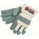 MCR Safety Big Jake Premium A+ Side Leather Palm Work Gloves w/2.75 Inch Safety Cuff &amp; Double Palm and Fingers - Men's, Extra Large, 1715