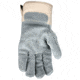 MCR Safety Big Jake with Alycore Cut and Puncture Resistant Leather Palm Work Gloves, Premium A+ Side Leather, Gray, Large, 1717AL