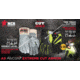 MCR Safety Big Jake with Alycore Cut and Puncture Resistant Leather Palm Work Gloves, Premium A+ Side Leather, Gray, Large, 1717AL