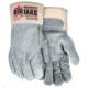 MCR Safety Big Jake with Alycore Cut and Puncture Resistant Leather Palm Work Gloves, Premium A+ Side Leather, Gray, Large, 1717AL