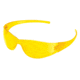 MCR Safety CK1 Series Safety Glasses, Flexible Bayonet Temples, Amber, One Size, CK114