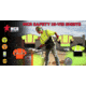 MCR Safety FFLTC3SLXL Hi Vis Safety Work T-Shirts, Soft Poly Birdseye Mesh, Long Sleeve and Tagless Design, ANSI 107 Type R Class 3, Lime, XL, FFLTC3SLXL