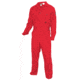 MCR Safety Flame Resistant Deluxe Coverall, 88% Cotton 12% Nylon, Red, 38, DC1R38