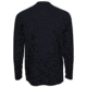 MCR Safety Flame Resistant Long Sleeve Henley Shirt, 100% Cotton, Navy, XL, H1NXL