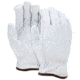 MCR Safety Goatskin Leather Drivers Work Gloves, Select Grain Goatskin Leather, Cut Resistant ARX Liner, Keystone Thumb, White, Medium, 3613HM