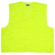 MCR Safety Hi Vis Fluorescent Safety Vest, Lightweight Breathable Mesh, No Reflective Striping - Non-ANSI, Fluorescent Lime, S, VMLBAS