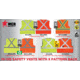MCR Safety Hi Vis Reflective Safety Vest, ANSI Type R Class 2, Mesh with 2in Silver Stripes, Five Point Break Away Design, Fluorescent Lime, XL, RXCL2MLXL