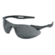 MCR Safety IA112AF IA1 Series Safety Glasses, Extremely Flexible Temples, Non-Slip Temples and Soft TPR Nose Piece, Gray, One Size, IA112AF