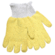 MCR Safety Kevlar Cotton Terry Glove with Cotton Wrist, Yellow, Small, 9436KMS