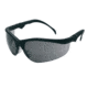 MCR Safety Klondike KD3 Series Bifocal Readers Safety Glasses, 2.5 Diopter Lenses, Soft Clear TPR Nose Piece, Gray, One Size, K3H25G