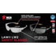 MCR Safety Law LW2 Series Safety Glasses, Anti-Fog Lens, Soft Secure TPR Nose Piece and Temple Inserts, Gray, One Size, LW212AF