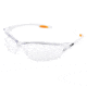 MCR Safety Law LW2 Series Safety Glasses, Anti-Fog Lens, Soft Secure TPR Nose Piece and Temple Inserts, Clear, One Size, LW210AF